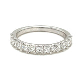 Princess Cut Diamond Band